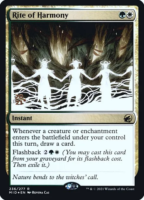Rite of Harmony · Innistrad: Midnight Hunt Promos 236s/155