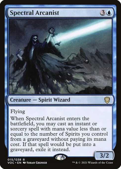 Spectral Arcanist · Crimson Vow Commander 15/188