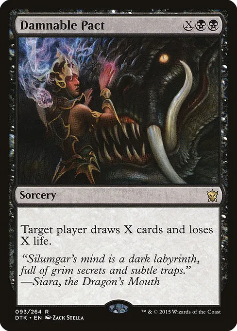 Damnable Pact · Dragons of Tarkir 93/264