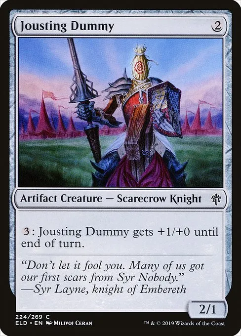 Jousting Dummy · Throne of Eldraine 224/398