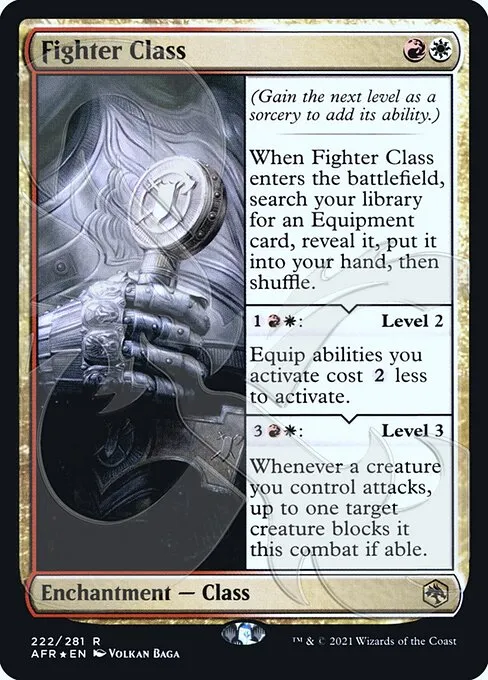 Fighter Class · Adventures in the Forgotten Realms Promos 222a/241