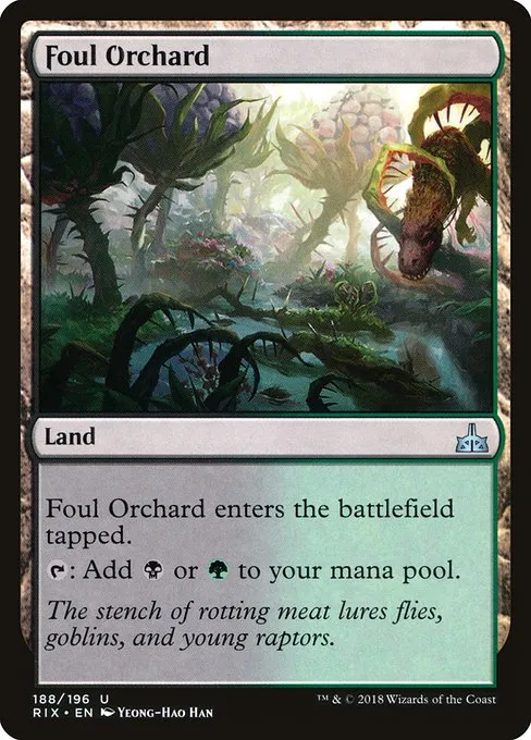 Foul Orchard · Rivals of Ixalan 188/205