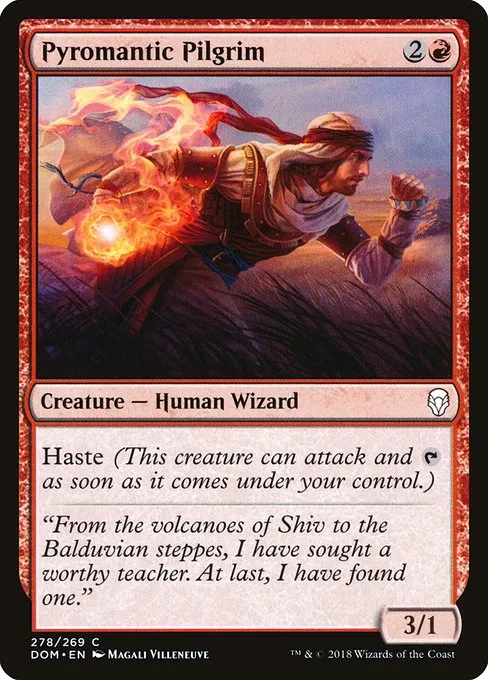Pyromantic Pilgrim · Dominaria 278/280