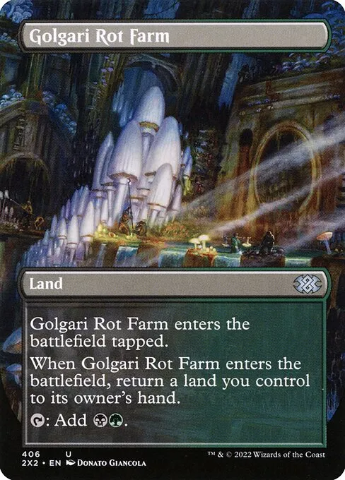 Golgari Rot Farm · Double Masters 2022 406/579