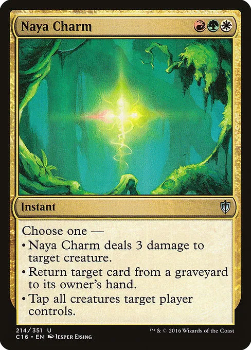 Naya Charm · Commander 2016 214/351
