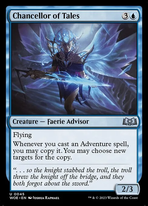 Chancellor of Tales · Wilds of Eldraine 45/381
