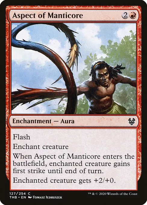 Aspect of Manticore · Theros Beyond Death 127/358