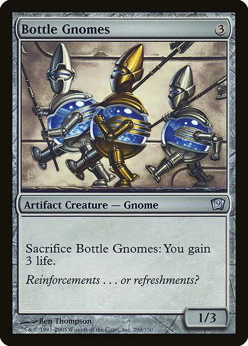Bottle Gnomes · Ninth Edition 290★/710