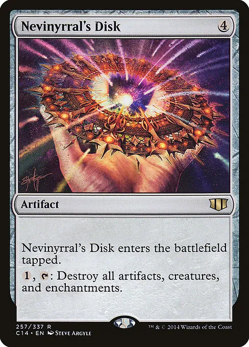 Nevinyrral's Disk · Commander 2014 257/337