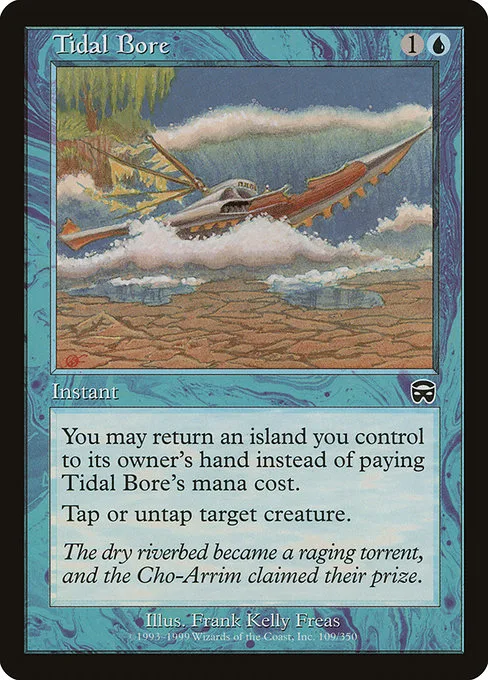 Tidal Bore · Mercadian Masques 109/350