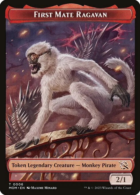 First Mate Ragavan · March of the Machine Tokens 6/23