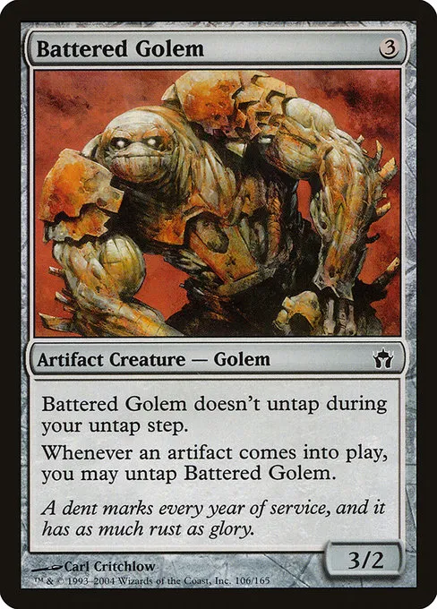 Battered Golem · Fifth Dawn 106/165