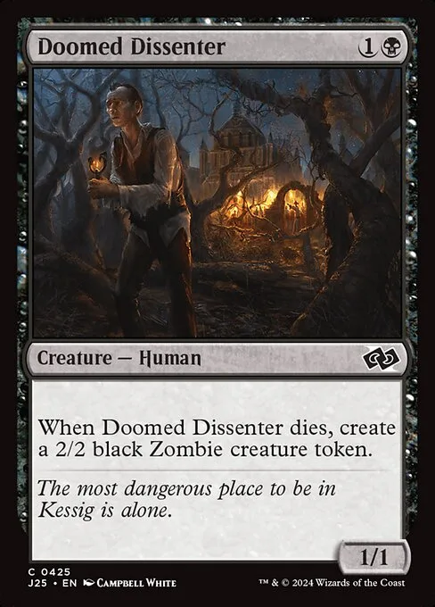 Doomed Dissenter · Foundations Jumpstart 425/779