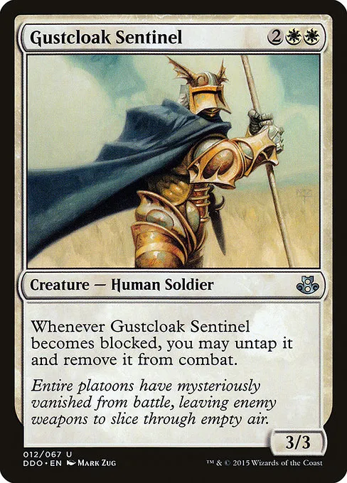 Gustcloak Sentinel · Duel Decks: Elspeth vs. Kiora 12/67