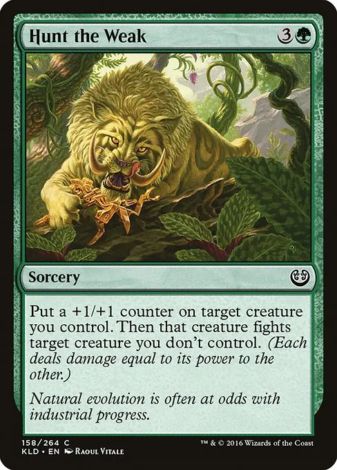 Hunt the Weak · Kaladesh 158/278