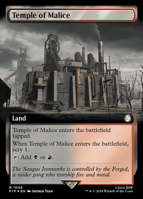 Temple of Malice · Fallout 1049/1068
