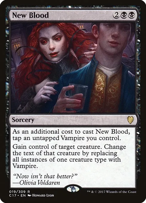 New Blood · Commander 2017 19/309