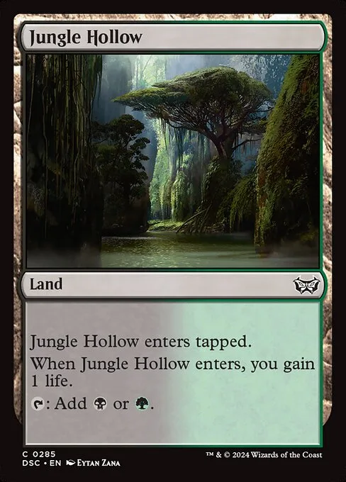Jungle Hollow · Duskmourn: House of Horror Commander 285/373