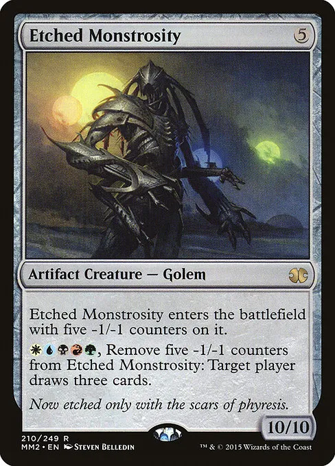 Etched Monstrosity · Modern Masters 2015 210/249