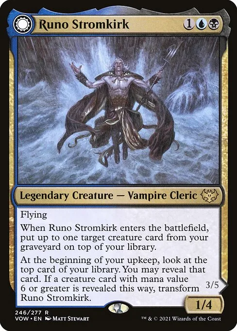 Runo Stromkirk // Krothuss, Lord of the Deep · Innistrad: Crimson Vow 246/423
