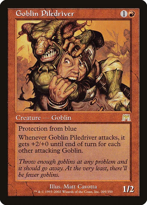 Goblin Piledriver · Onslaught 205/351