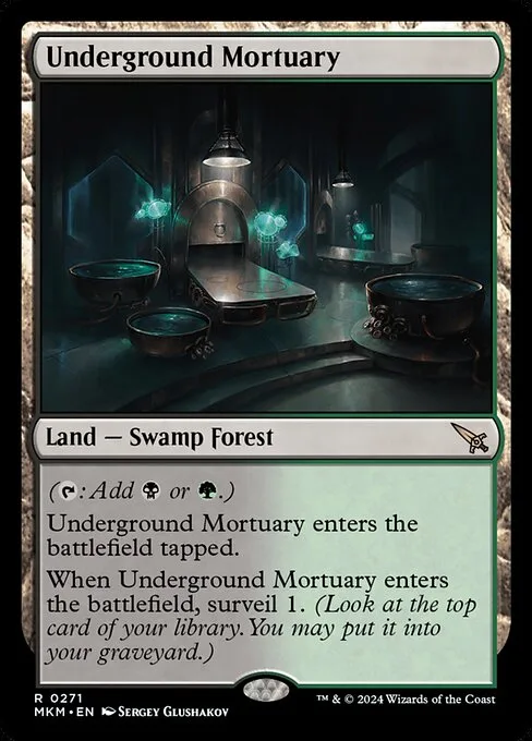 Underground Mortuary · Murders at Karlov Manor 271/451