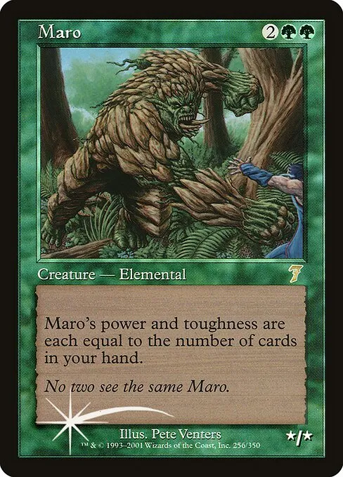 Maro · Seventh Edition 256★/708