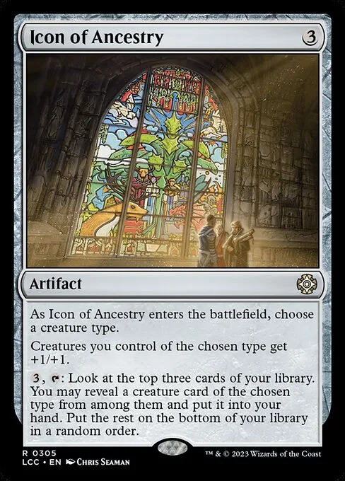 Icon of Ancestry · The Lost Caverns of Ixalan Commander 305/370