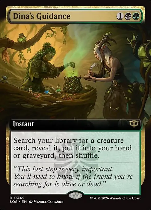 Dina's Guidance · Secrets of Strixhaven 349/368
