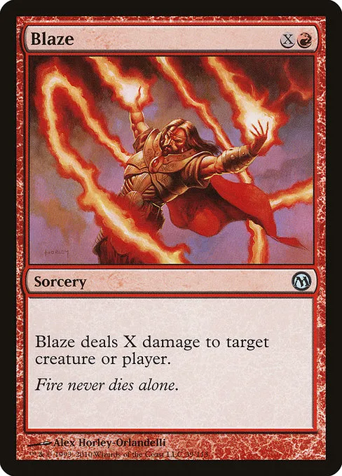 Blaze · Duels of the Planeswalkers 39/113
