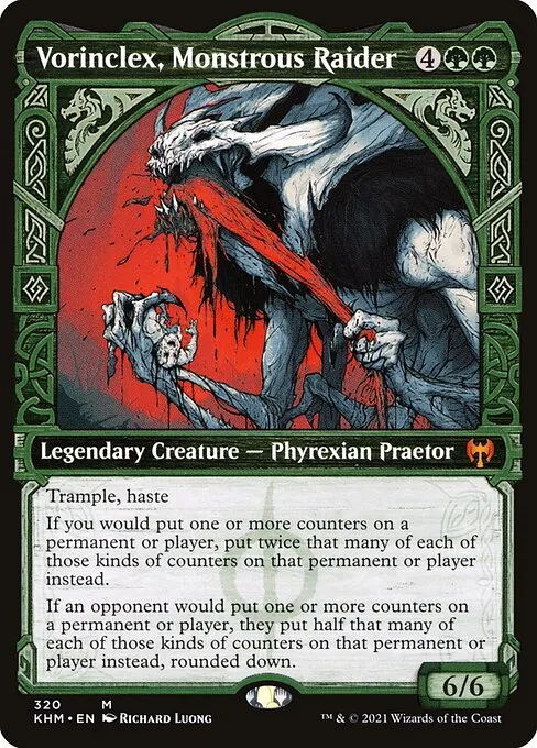 Vorinclex, Monstrous Raider · Kaldheim 320/425