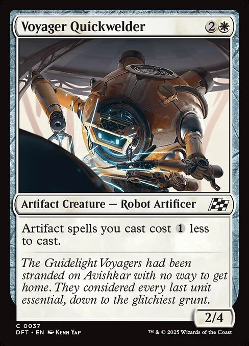 Voyager Quickwelder · Aetherdrift 37/553
