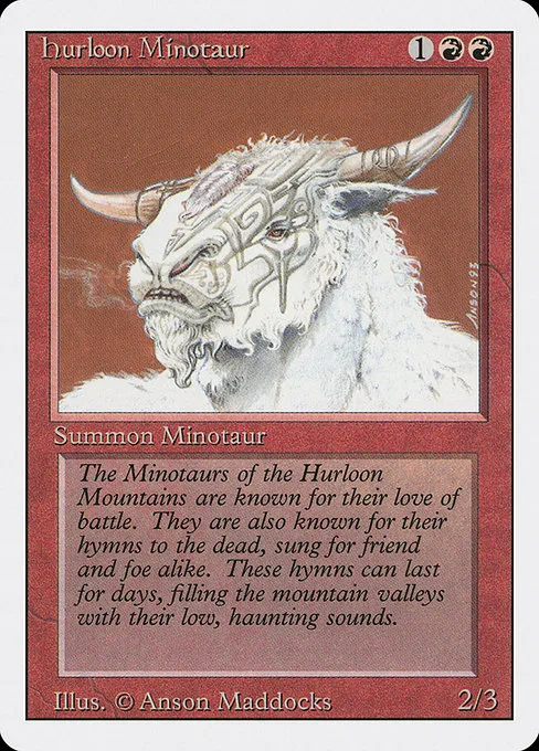Hurloon Minotaur · Revised Edition 159/306