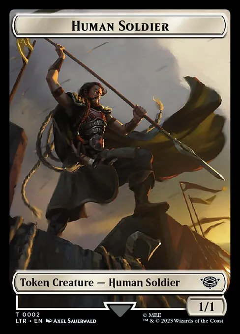 Human Soldier · Tales of Middle-earth Tokens 2/25