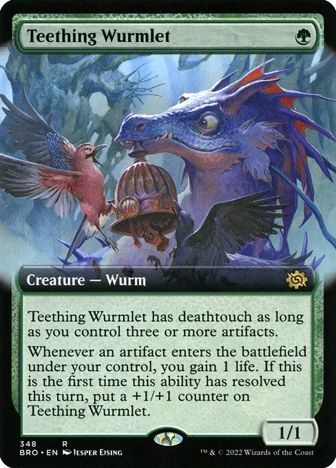 Teething Wurmlet · The Brothers' War 348/399