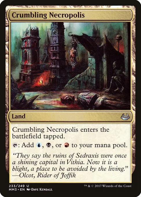 Crumbling Necropolis · Modern Masters 2017 233/249