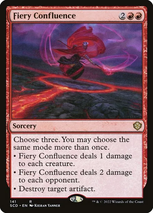 Fiery Confluence · Starter Commander Decks 141/352