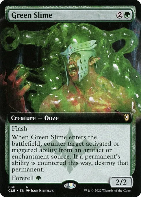Green Slime · Commander Legends: Battle for Baldur's Gate 636/936