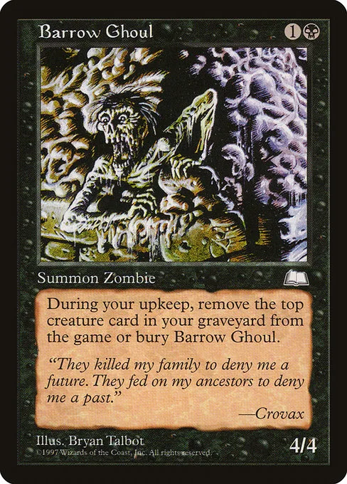 Barrow Ghoul · Weatherlight 61/167
