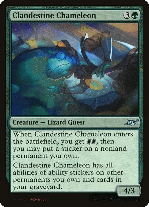 Clandestine Chameleon · Unfinity 420/639