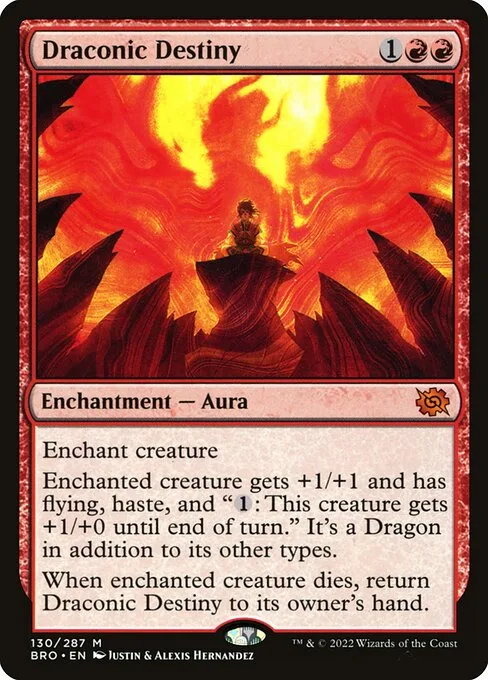 Draconic Destiny · The Brothers' War 130/399