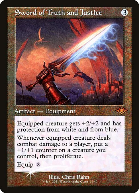 Sword of Truth and Justice · Modern Horizons 1 Timeshifts 32/40