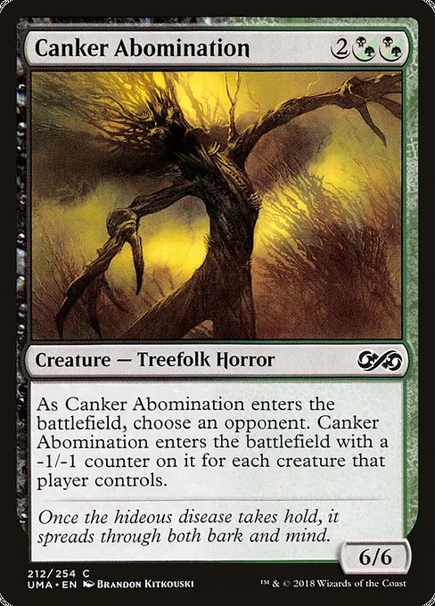 Canker Abomination · Ultimate Masters 212/254