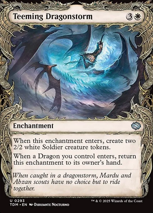 Teeming Dragonstorm · Tarkir: Dragonstorm 293/427