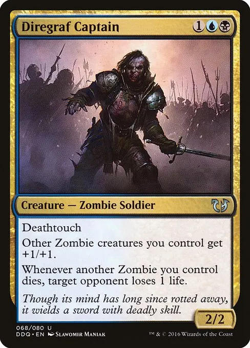 Diregraf Captain · Duel Decks: Blessed vs. Cursed 68/80