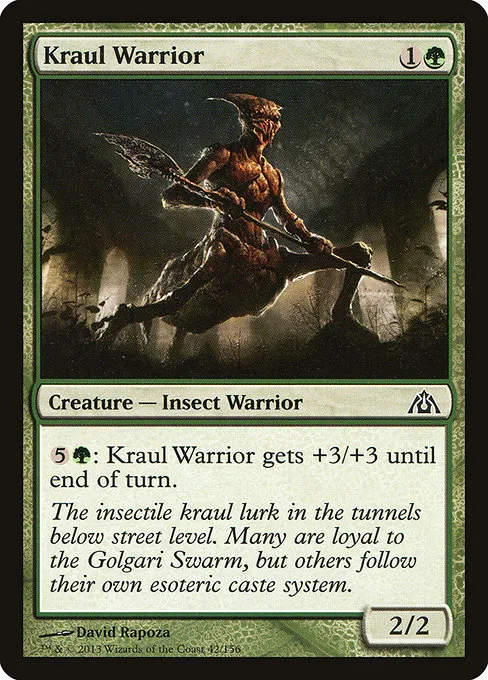 Kraul Warrior · Dragon's Maze 42/156