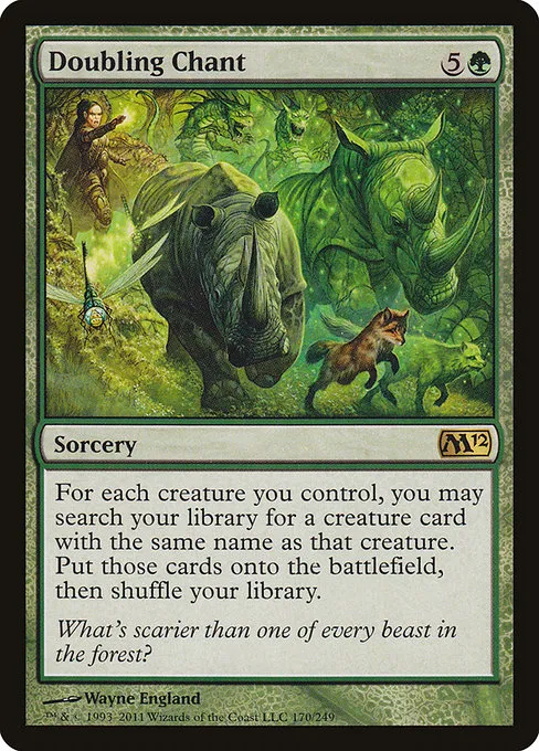 Doubling Chant · Magic 2012 170/249