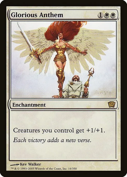 Glorious Anthem · Ninth Edition 16★/710