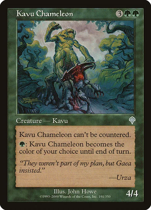 Kavu Chameleon · Invasion 191/354