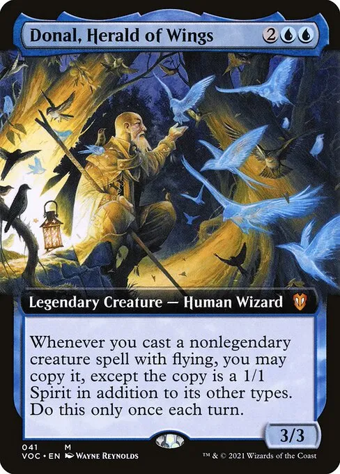 Donal, Herald of Wings · Crimson Vow Commander 41/188